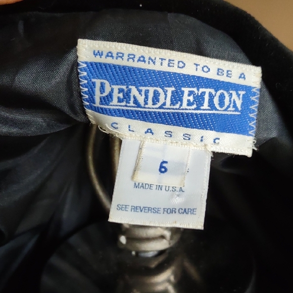 Pendleton Tartan Blazer - Black, Green, and Blue - Picture 8 of 8